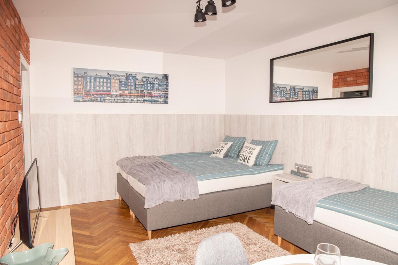Appartamento Leborska Kajuta Lębork Esterno foto